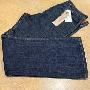 Men Levi's Dark Blue Denim Jeans